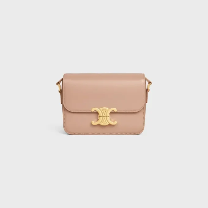 Teen Triomphe Bag in Shiny Calfskin Teen Triomphe Bag in Shiny Calfskin