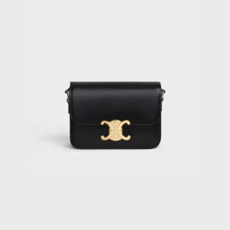 Teen Triomphe Bag in Shiny Calfskin