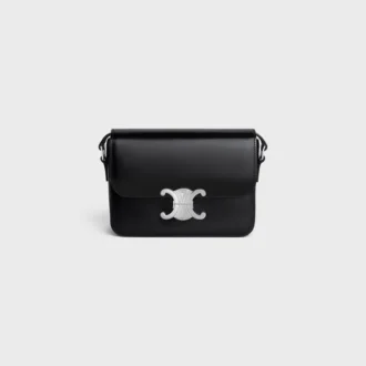 Teen Triomphe Bag in Shiny Calfskin