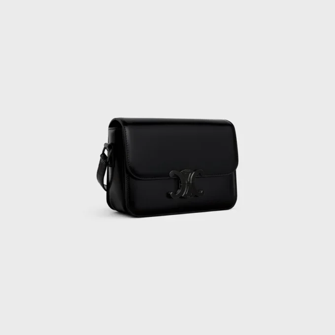Teen Triomphe Bag in Shiny Calfskin Teen Triomphe Bag in Shiny Calfskin