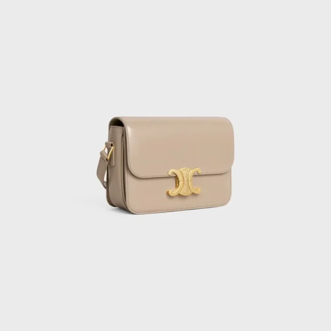Teen Triomphe Bag in Shiny Calfskin Teen Triomphe Bag in Shiny Calfskin