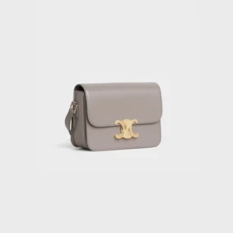 Teen Triomphe Bag in Shiny Calfskin