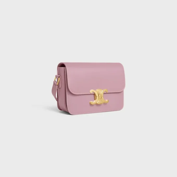 Teen Triomphe Bag in Shiny Calfskin Teen Triomphe Bag in Shiny Calfskin
