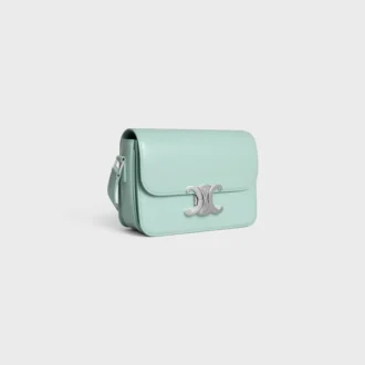 Teen Triomphe Bag in Shiny Calfskin