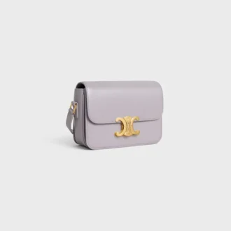 Teen Triomphe Bag in Shiny Calfskin