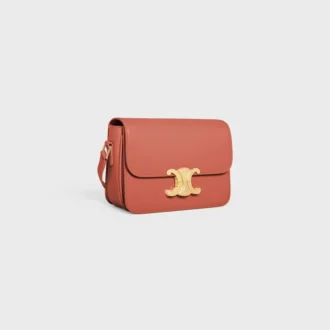 Teen Triomphe Bag in Shiny Calfskin