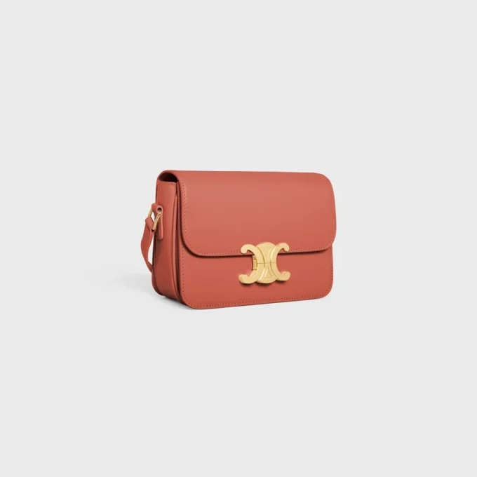 Teen Triomphe Bag in Shiny Calfskin Teen Triomphe Bag in Shiny Calfskin
