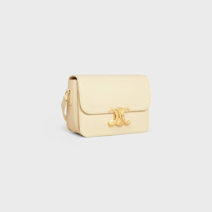 Teen Triomphe Bag in Shiny Calfskin Teen Triomphe Bag in Shiny Calfskin