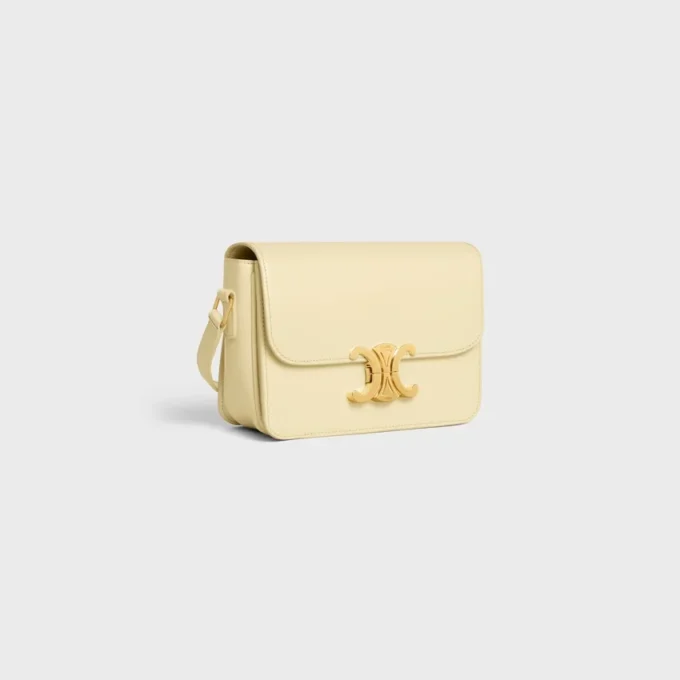 Teen Triomphe Bag in Shiny Calfskin Teen Triomphe Bag in Shiny Calfskin
