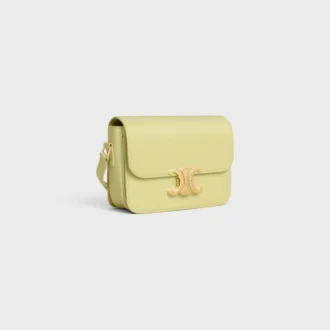 Teen Triomphe Bag in Shiny Calfskin