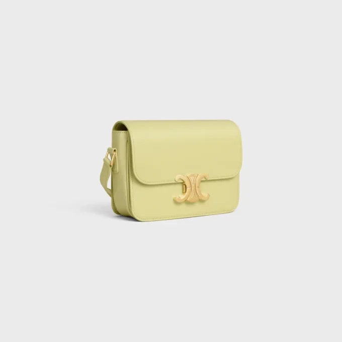 Teen Triomphe Bag in Shiny Calfskin Teen Triomphe Bag in Shiny Calfskin