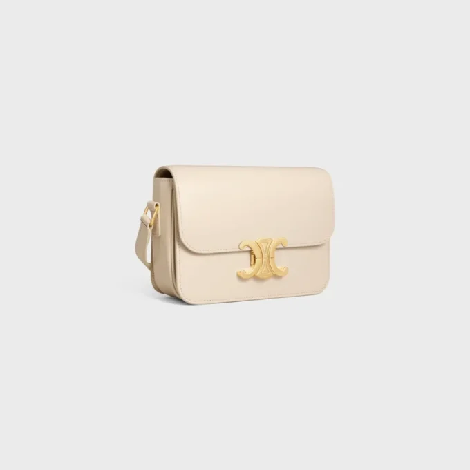 Teen Triomphe Bag in Shiny Calfskin Teen Triomphe Bag in Shiny Calfskin