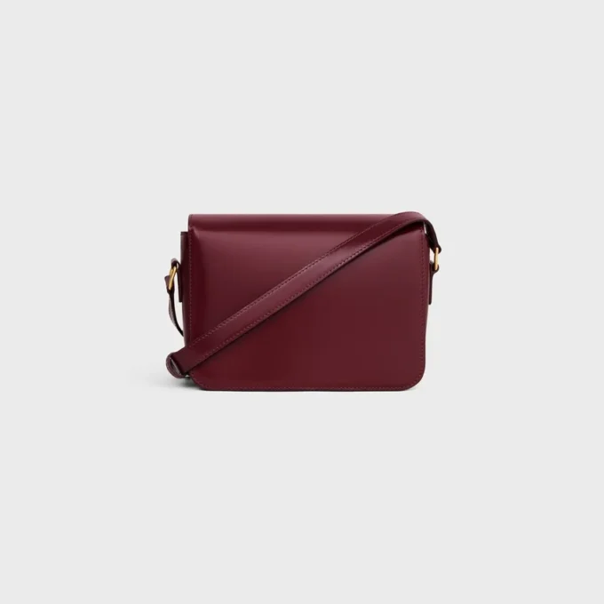 Teen Triomphe Bag in Shiny Calfskin Teen Triomphe Bag in Shiny Calfskin