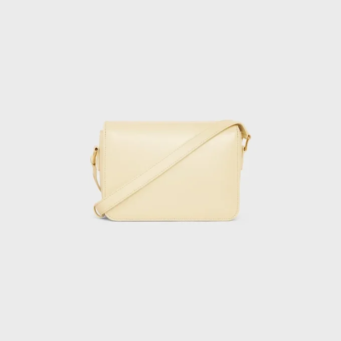 Teen Triomphe Bag in Shiny Calfskin Teen Triomphe Bag in Shiny Calfskin