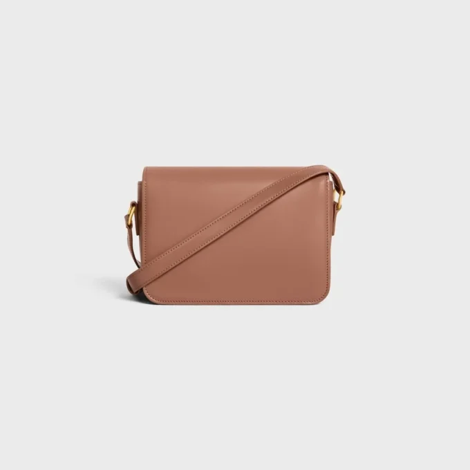 Teen Triomphe Bag in Shiny Calfskin Teen Triomphe Bag in Shiny Calfskin