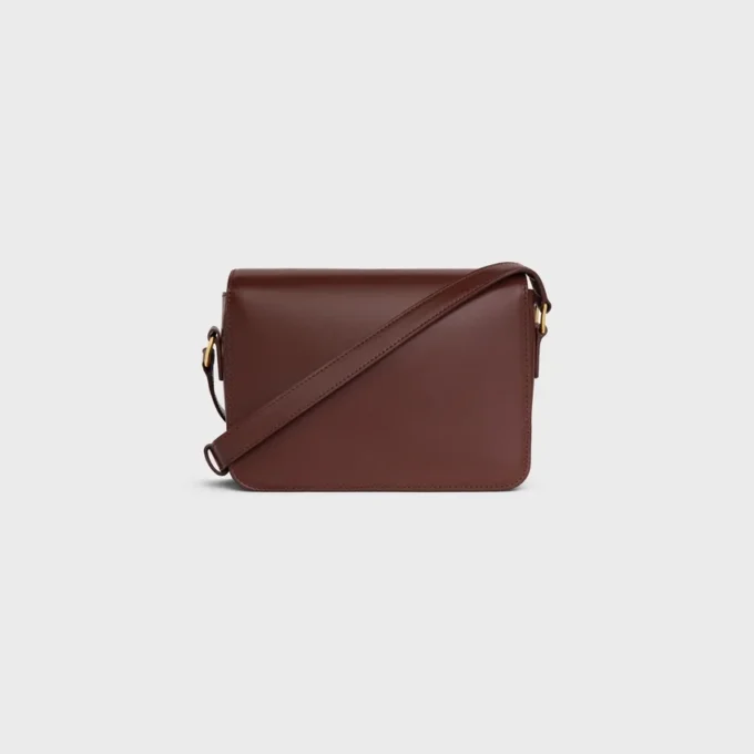 Teen Triomphe Bag in Shiny Calfskin Teen Triomphe Bag in Shiny Calfskin