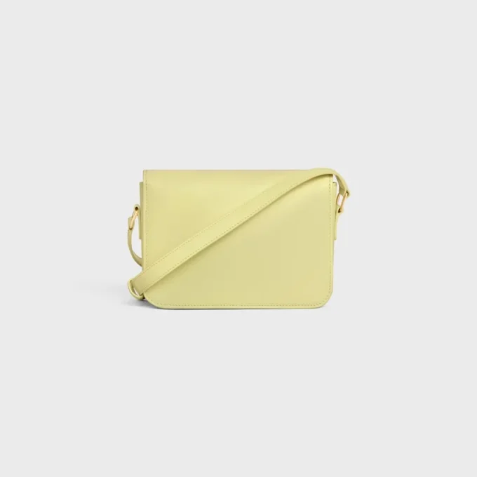 Teen Triomphe Bag in Shiny Calfskin Teen Triomphe Bag in Shiny Calfskin