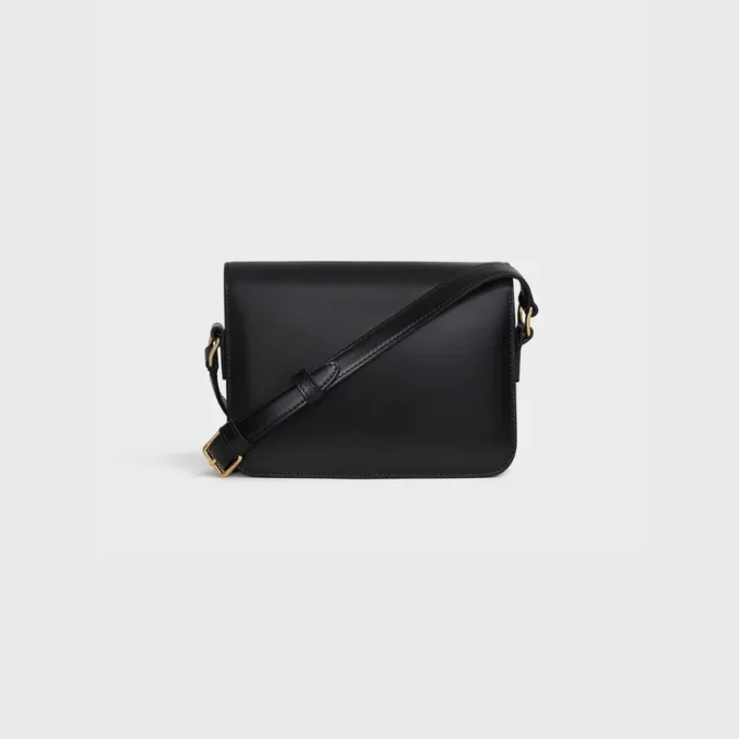 Teen Triomphe Bag in Shiny Calfskin Teen Triomphe Bag in Shiny Calfskin