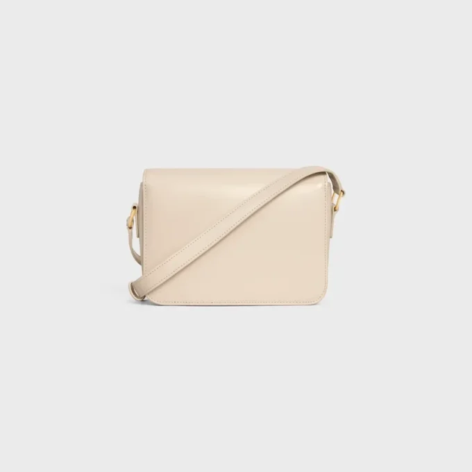 Teen Triomphe Bag in Shiny Calfskin Teen Triomphe Bag in Shiny Calfskin