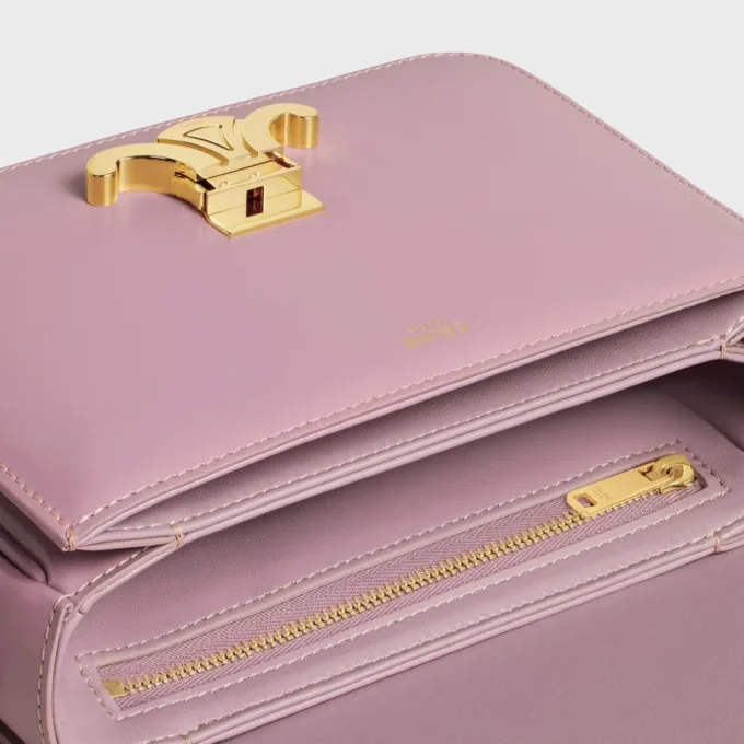 Teen Triomphe Bag in Shiny Calfskin Teen Triomphe Bag in Shiny Calfskin