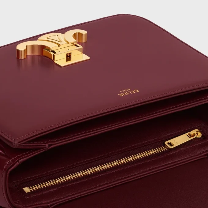 Teen Triomphe Bag in Shiny Calfskin Teen Triomphe Bag in Shiny Calfskin