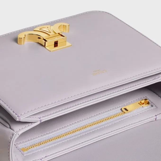 Teen Triomphe Bag in Shiny Calfskin Teen Triomphe Bag in Shiny Calfskin