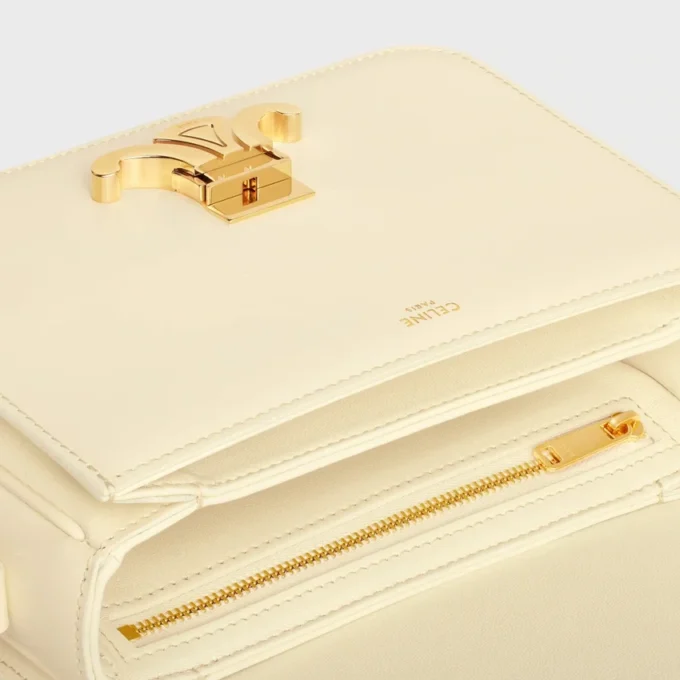 Teen Triomphe Bag in Shiny Calfskin Teen Triomphe Bag in Shiny Calfskin