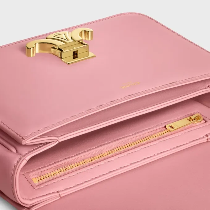 Teen Triomphe Bag in Shiny Calfskin Teen Triomphe Bag in Shiny Calfskin