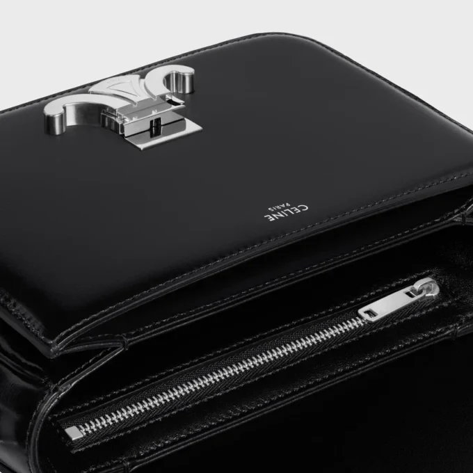 Teen Triomphe Bag in Shiny Calfskin Teen Triomphe Bag in Shiny Calfskin
