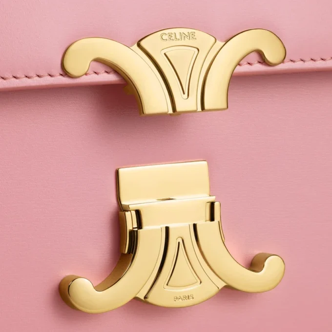Teen Triomphe Bag in Shiny Calfskin Teen Triomphe Bag in Shiny Calfskin
