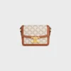 Teen Triomphe Bag in Triomphe Canvas and Calfskin Teen Triomphe Bag in Triomphe Canvas and Calfskin