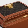 Teen Triomphe Bag in Triomphe Canvas and Calfskin Teen Triomphe Bag in Triomphe Canvas and Calfskin