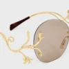 The Branch Sunglasses in Metal The Branch Sunglasses in Metal