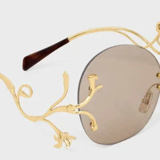 The Branch Sunglasses in Metal