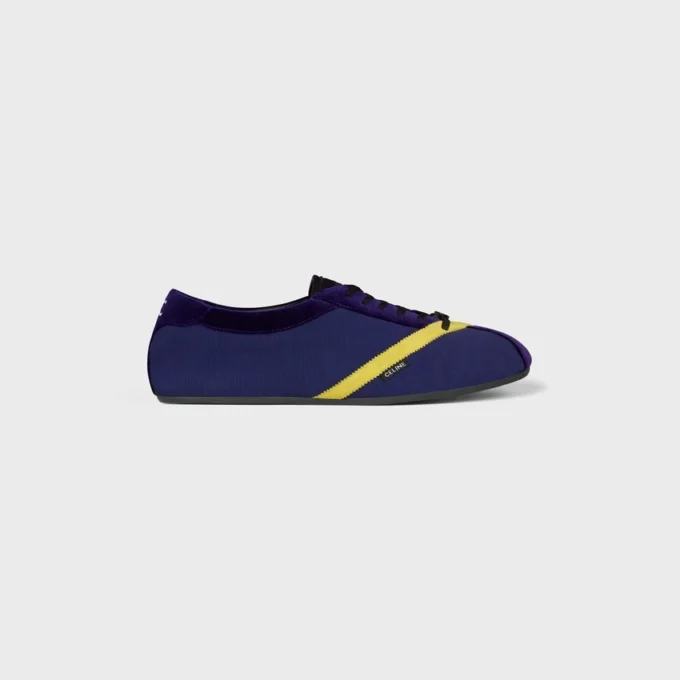 The Flat Sneaker in Gros Grain, Velvet, Suede Calfskin and Lambskin The Flat Sneaker in Gros Grain, Velvet, Suede Calfskin and Lambskin