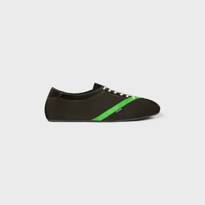 The Flat Sneaker in Gros Grain, Velvet, Suede Goatskin and Lambskin The Flat Sneaker in Gros Grain, Velvet, Suede Goatskin and Lambskin