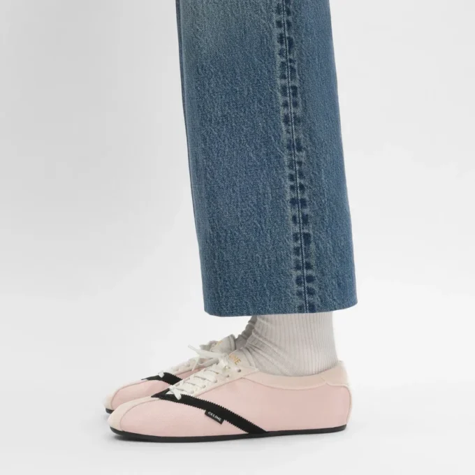 The Flat Sneaker in Gros Grain, Velvet, Suede Goatskin and Lambskin The Flat Sneaker in Gros Grain, Velvet, Suede Goatskin and Lambskin