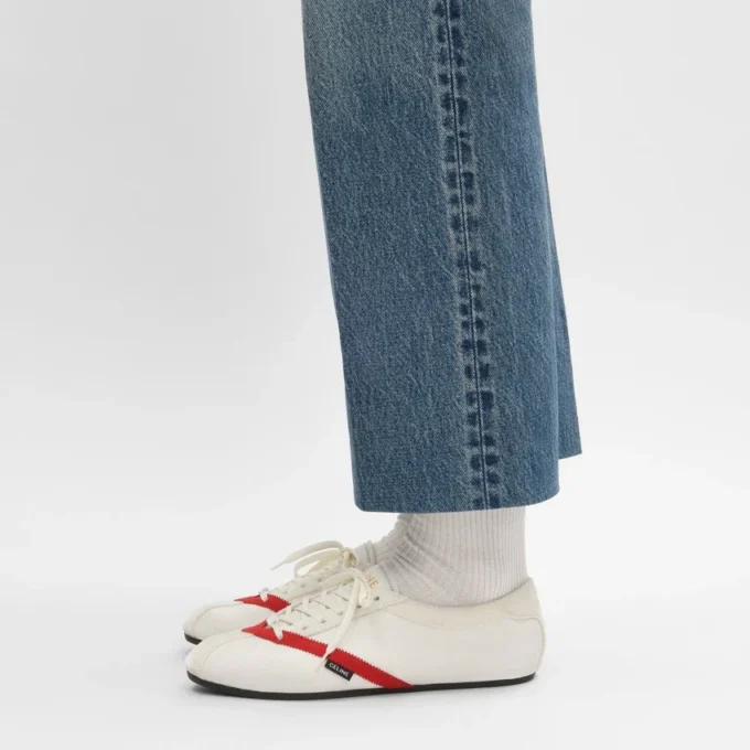 The Flat Sneaker in Gros Grain, Velvet, Suede Goatskin and Lambskin The Flat Sneaker in Gros Grain, Velvet, Suede Goatskin and Lambskin