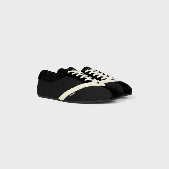 The Flat Sneaker in Gros Grain, Velvet, Suede Calfskin and Lambskin The Flat Sneaker in Gros Grain, Velvet, Suede Calfskin and Lambskin