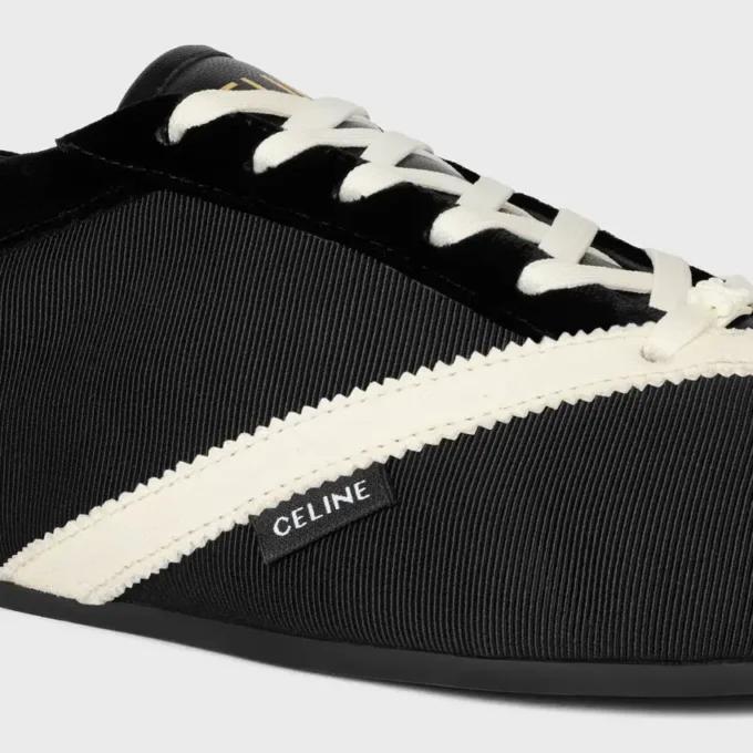 The Flat Sneaker in Gros Grain, Velvet, Suede Calfskin and Lambskin The Flat Sneaker in Gros Grain, Velvet, Suede Calfskin and Lambskin