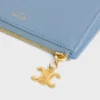 Three Pouches Set Triomphe Charms in Triomphe Canvas & Grained Calfskin Three Pouches Set Triomphe Charms in Triomphe Canvas & Grained Calfskin