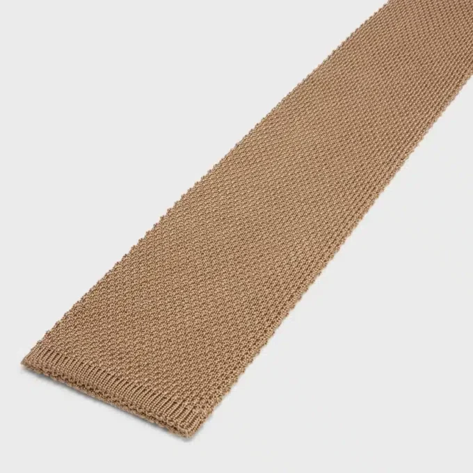 Tie in Silk Knit