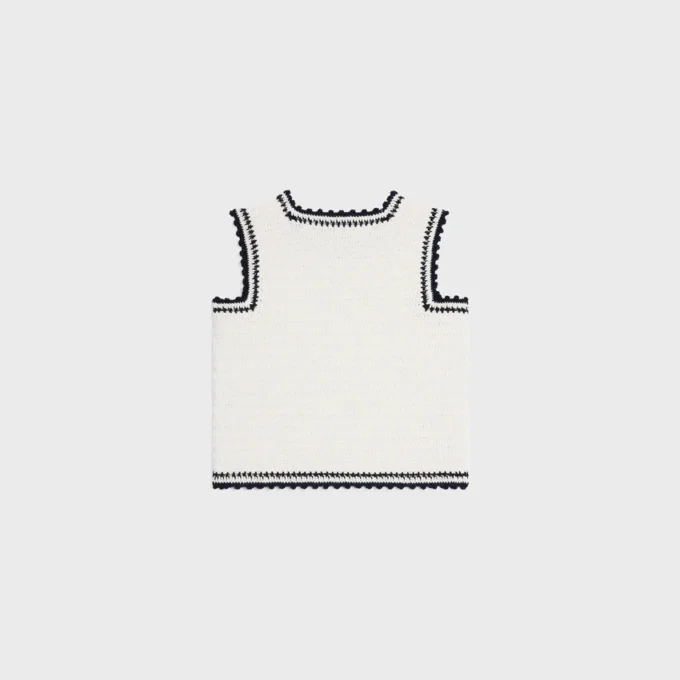 Top in Cotton Crochet Top in Cotton Crochet