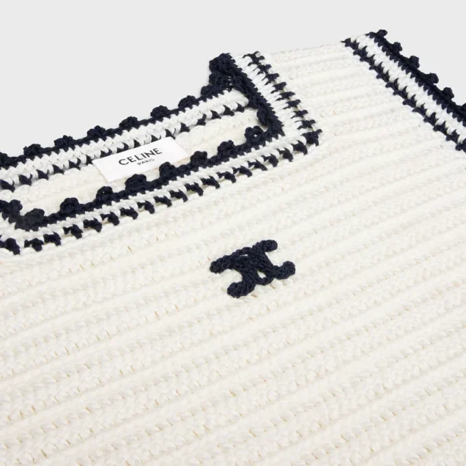 Top in Cotton Crochet Top in Cotton Crochet