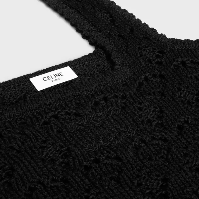 Top in Cotton Pointelle Top in Cotton Pointelle