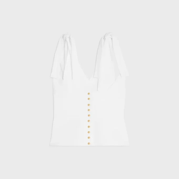 Top in Cotton Poplin Top in Cotton Poplin