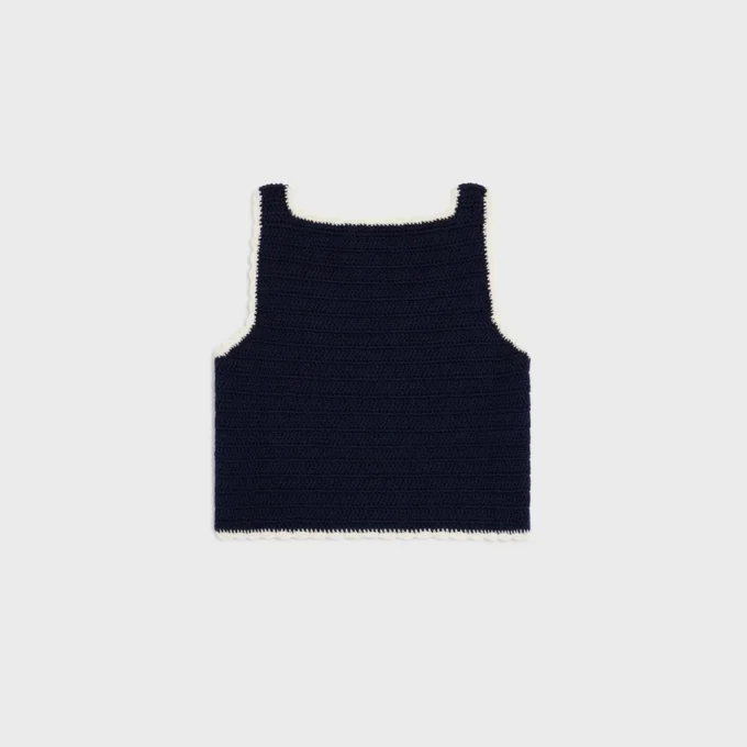 Top in Crocheted Cotton