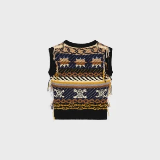 Top in Jacquard Cashmere