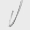 Torsion Bracelet in White Gold and Diamonds