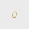 Torsion Ring in Yellow Gold